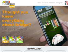 Tablet Screenshot of funbridge-quiz.com